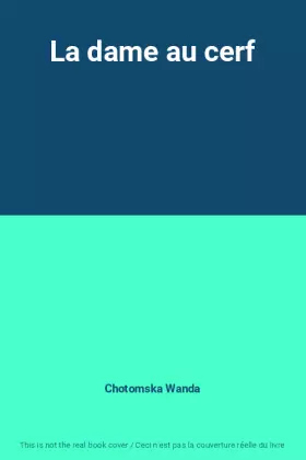 Couverture du produit · La dame au cerf
