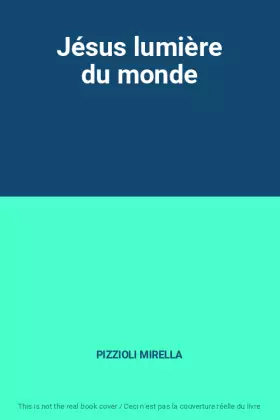 Couverture du produit · Jésus lumière du monde