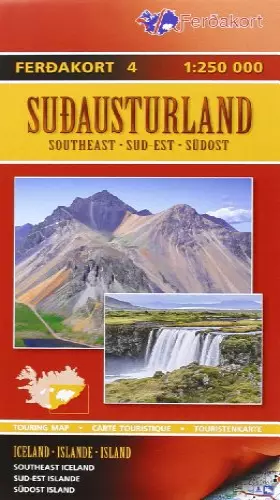 Couverture du produit · AED ISLANDE SUD-EST 4 1/250.000