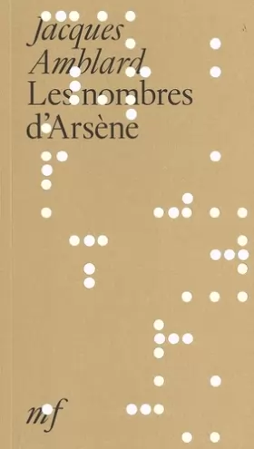 Couverture du produit · Les nombres d'Arsène (un conte à rebours) : Un conte à rebours