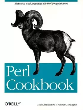 Couverture du produit · Perl Cookbook (en anglais)
