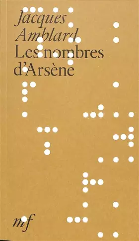 Couverture du produit · Les nombres d'Arsène (un conte à rebours) : Un conte à rebours