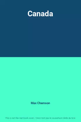Couverture du produit · Canada