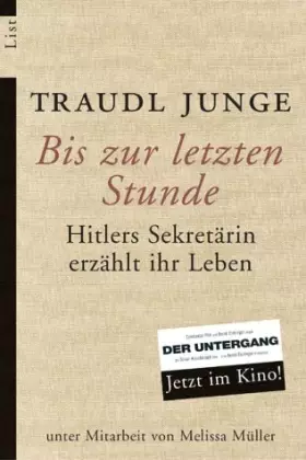 Couverture du produit · Bis zur letzten Stunde.