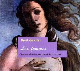 Couverture du produit · Droit de citer : Les femmes