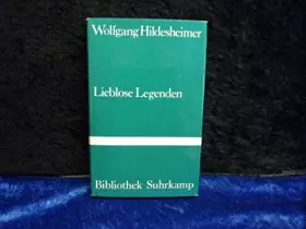 Couverture du produit · Lieblose Legenden.