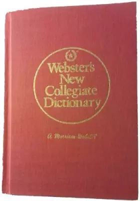 Couverture du produit · Webster's New Collegiate Dictionary