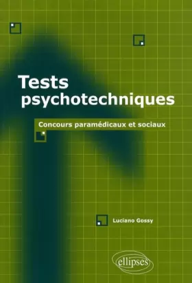 Couverture du produit · Tests Psychotechniques Concours Paramedicaux & Sociaux