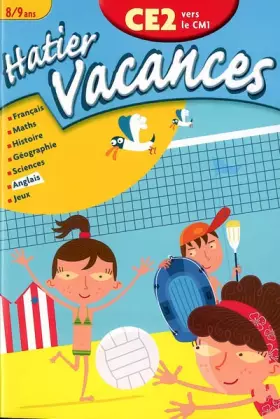 Couverture du produit · Hatier Vacances du CE2 vers le CM1- 8/9 ans