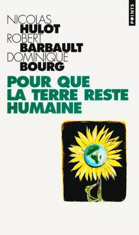 Couverture du produit · Pour que la Terre reste humaine
