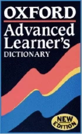 Couverture du produit · Oxford Advanced Learner's Dictionary of Current English