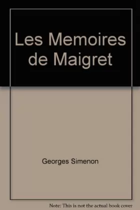 Couverture du produit · Les Memoires de Maigret