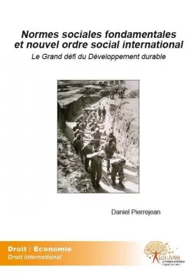 Couverture du produit · Normes sociales fondamentales et nouvel ordre social international