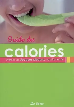 Couverture du produit · Guide des Calories