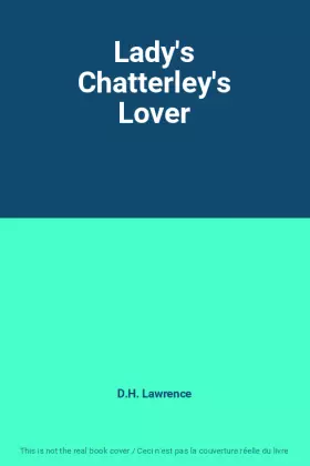 Couverture du produit · Lady's Chatterley's Lover