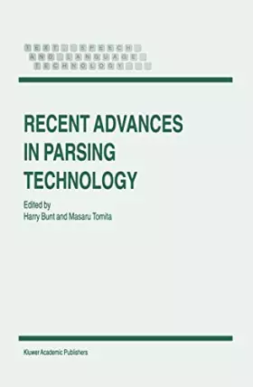 Couverture du produit · Recent Advances in Parsing Technology