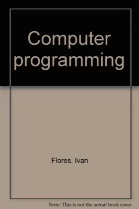 Couverture du produit · Computer Programming