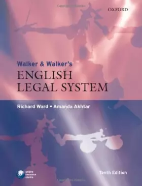 Couverture du produit · Walker & Walker's English Legal System