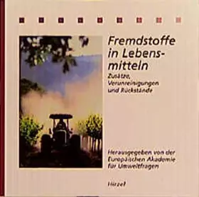 Couverture du produit · Fremdstoffe in Lebensmitteln.