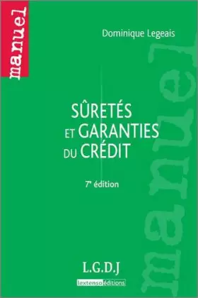 Couverture du produit · Sûretés et garanties du crédit