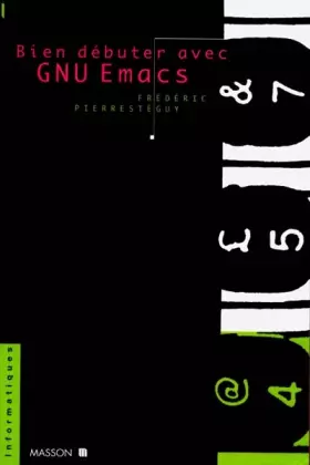 Couverture du produit · Bien débuter avec GNU Emacs