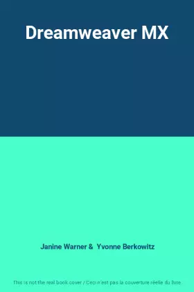Couverture du produit · Dreamweaver MX