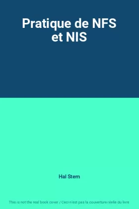 Couverture du produit · Pratique de NFS et NIS