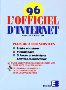 Couverture du produit · OFFICIEL INTERNET 1996. 2ème édition