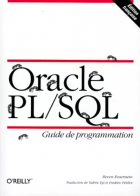 Couverture du produit · Oracle PL/SQL : Guide du programmeur (avec disquette)