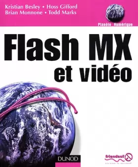 Couverture du produit · La vidéo avec Flash MX
