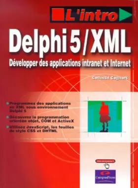 Couverture du produit · Delphi 5 XML, développer des applications intranet et internet