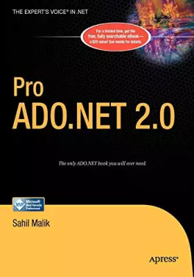 Couverture du produit · Pro Ado.net 2.0