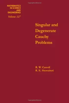 Couverture du produit · Singular and Degenerate Cauchy Problems