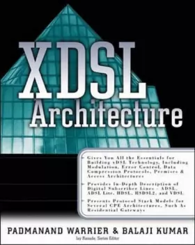 Couverture du produit · Xdsl Architecture