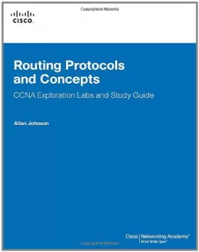 Couverture du produit · Routing Protocols and Concepts, CCNA Exploration Labs and Study Guide