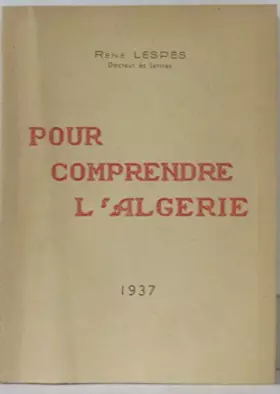 Couverture du produit · Pour comprendre l'Algérie