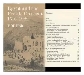 Couverture du produit · Egypt and the Fertile Crescent, 1516-1922: Political History