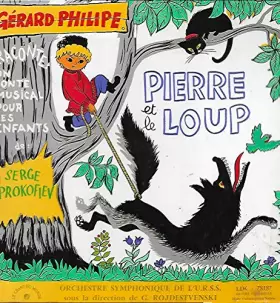 Couverture du produit · Pierre et le loup raconte un conte musical pour les enfants/ Vinyl/ 33tours Orchestre symphonique de L'U.R.S.S.