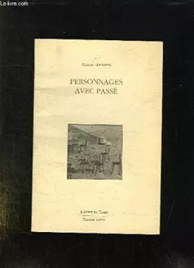 Couverture du produit · Personnages avec passé