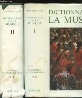 Couverture du produit · Dictionnaire de la Musique (A-K)