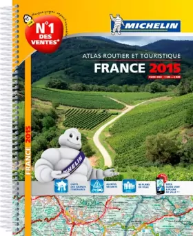 Couverture du produit · Atlas France 2015Spirales Michelin