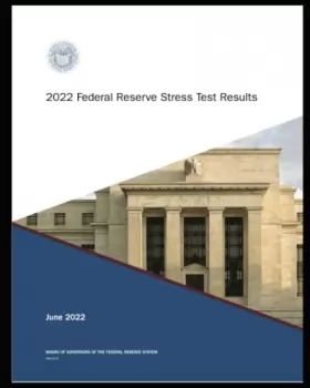 Couverture du produit · 2022 Federal Reserve Stress Test Results: Awareness (and Warning) Of Potential Commercial Bank Failure In A Recession