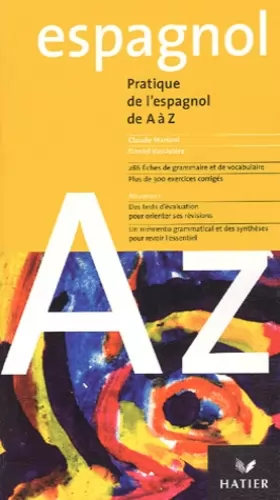 Couverture du produit · L'Espagnol de A à Z, édition 2003