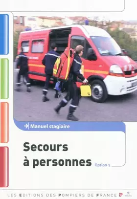 Couverture du produit · Manuel stagiaire, secours à personnes, option 1
