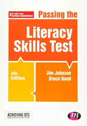 Couverture du produit · Passing the Literacy Skills Test