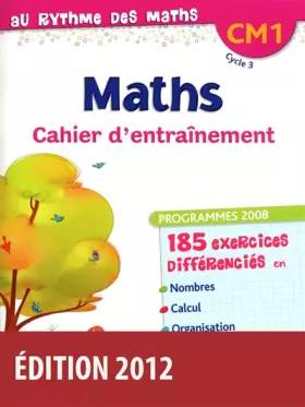 Couverture du produit · Au rythme des maths CM1 • Cahier d'exercices