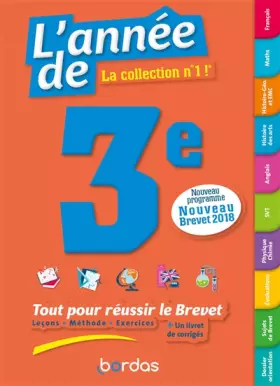 Couverture du produit · L'Année de 3e Brevet Tout pour réussir