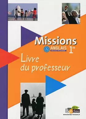 Couverture du produit · Missions 1re • Livre du professeur
