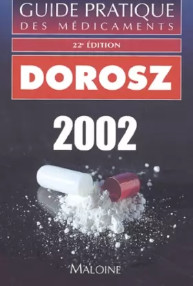 Couverture du produit · Guide pratique des médicaments 2002, 22e édition