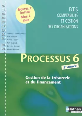 Couverture du produit · Processus 6 - xGestion de la trésorerie et du financement - BTS CGO 2e année